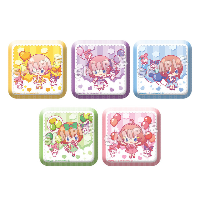 『五等分の花嫁＊』×サンリオキャラクターコラボレーション第4弾