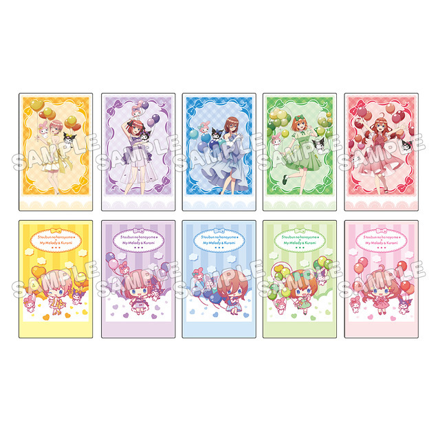 『五等分の花嫁＊』×サンリオキャラクターコラボレーション第4弾