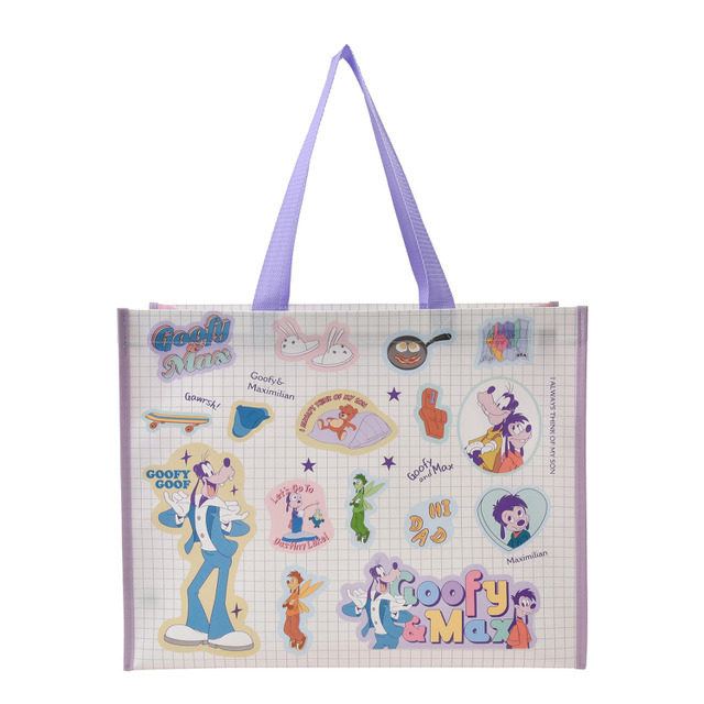 ディズニーストア「グーフィー＆マックス ショッピングバッグ・エコバッグ GOOFY BIRTHDAY」（C）Disney