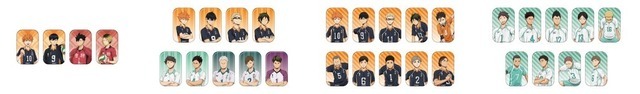 アニメ『ハイキュー!!』とナンジャタウンがコラボ。「スクエア缶バッジコレクション」