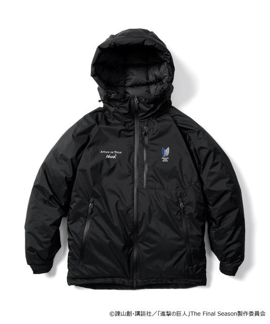 進撃の巨人 × NANGA AURORA DOWN JACKET（LEVI）（2色展開）