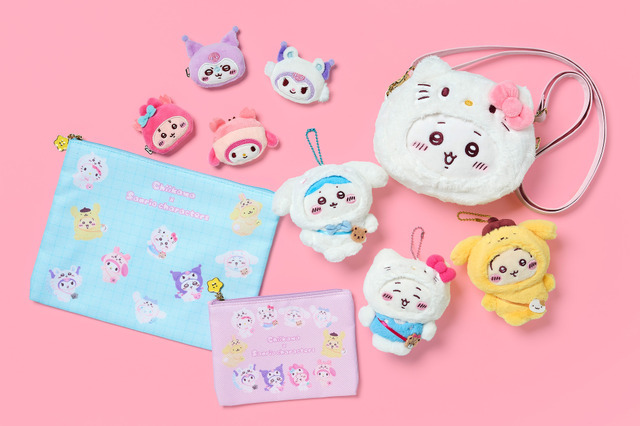 ちいかわ×サンリオキャラクターズのコラボシリーズが登場（C）nagano / chiikawa committee（C）025 SANRIO CO.,LTD.