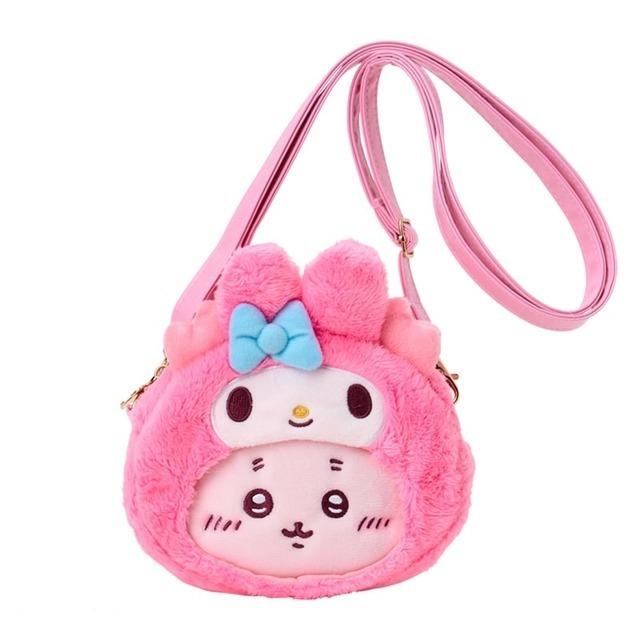 ちいかわ×サンリオキャラクターズ「古本屋×マイメロディ ポシェット」（C）nagano / chiikawa committee（C）025 SANRIO CO.,LTD.