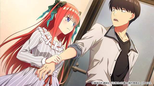 『五等分のプリンセス ～幻想と深淵と魔法学院～』ゲーム画面（C）春場ねぎ・講談社／「五等分の花嫁∽」製作委員会　（C）MAGES.