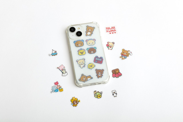 「ゲーミングリラックマ クリアシールビッツ」使用例（C）2025 SAN-X CO., LTD. ALL RIGHTS RESERVED.