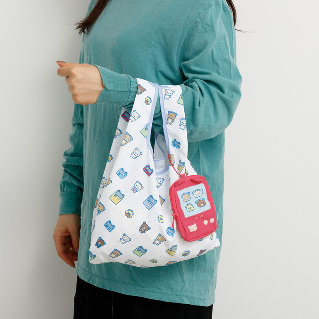 「ゲーミングリラックマ ショッピングバッグ」（C）2025 SAN-X CO., LTD. ALL RIGHTS RESERVED.