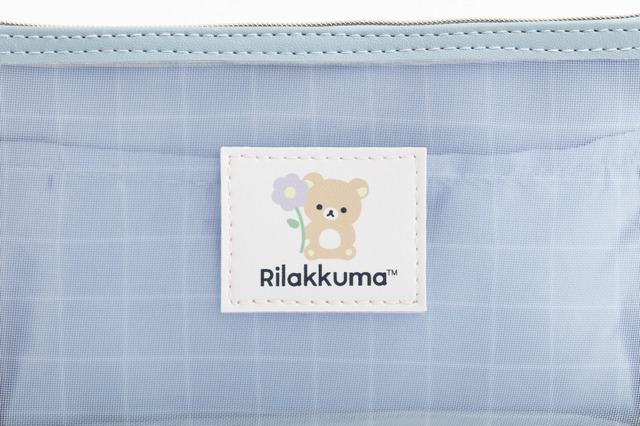 「メッシュペンポーチ リラックマ」（C）2025 SAN-X CO., LTD. ALL RIGHTS RESERVED.