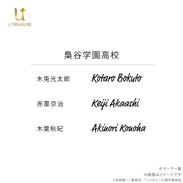 【ハイキュー!!】リングネックレス　 梟谷学園高校