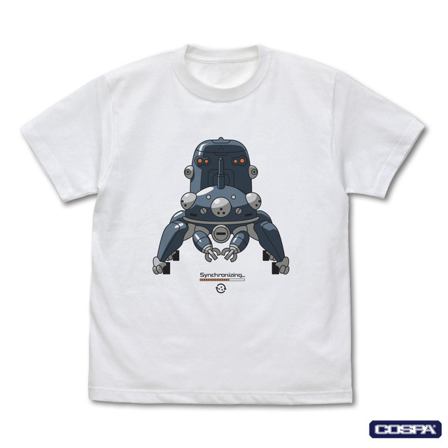 タチコマと同期中 Tシャツ Ver.2.0
