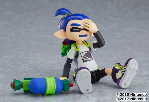 キミも手に入れなイカ？ 人気TVゲーム『Splatoon』『Splatoon2』より2作品の「ボーイ」が2体セットになってfigmaで登場！