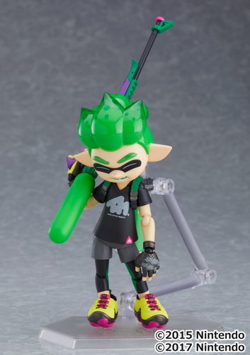 キミも手に入れなイカ？ 人気TVゲーム『Splatoon』『Splatoon2』より2作品の「ボーイ」が2体セットになってfigmaで登場！