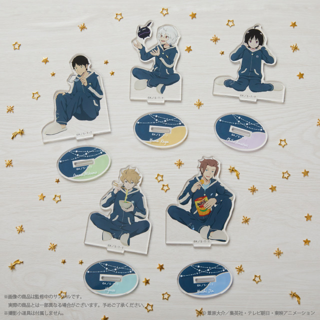 TVアニメ「ワールドトリガー」アクリルスタンド〈全6種〉各1,980円(税込み)