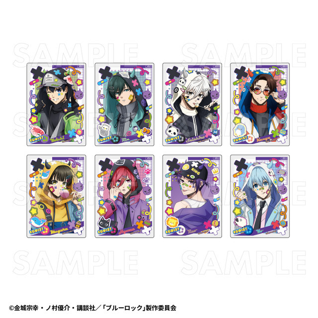 TVアニメ『ブルーロック』「トレーディングアクリルカード（でびデコパーカーシリーズ）」（C）金城宗幸・ノ村優介・講談社／「ブルーロック」製作委員会