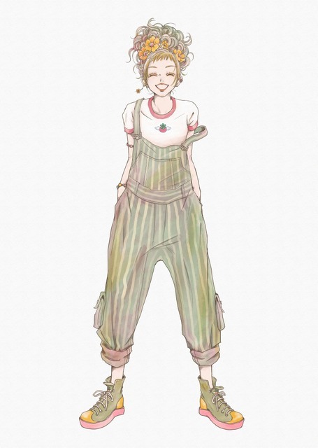 UT「矢沢あいコレクション」矢沢あい描き下ろしコーディネートイラスト