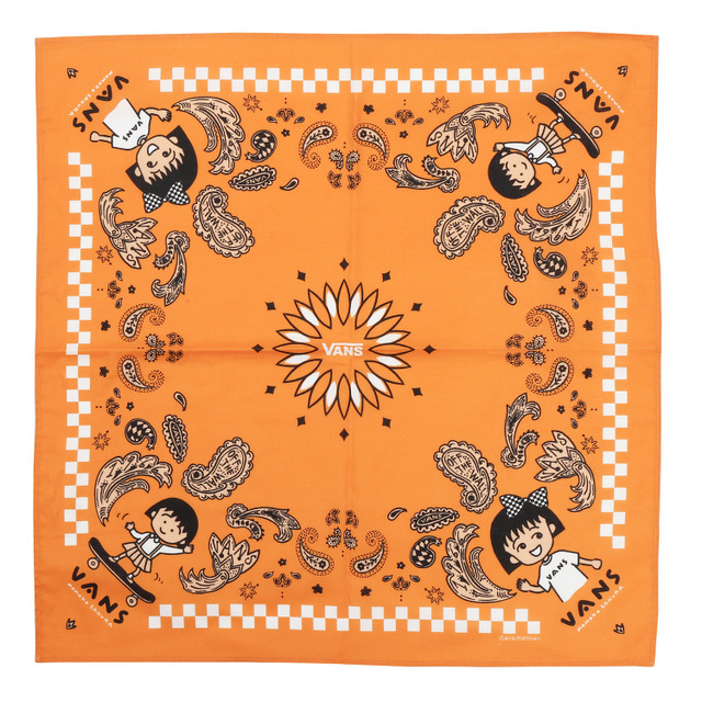 Vans x MOMOKO SAKURA「POP UP STORE限定BANDANA」（C）さくらももこ（C）さくらプロダクション