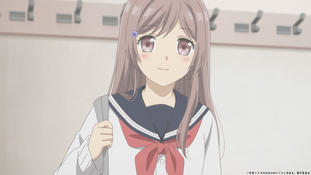夏アニメ『ブスに花束を。』第1話「喪女とリア充」先行場面カット