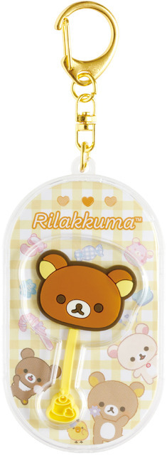 「チョコレート風キーホルダー リラックマ」（C）2025 SAN-X CO., LTD. ALL RIGHTS RESERVED.