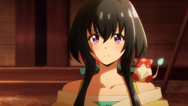 アニメ『陰陽廻天 Re:バース』第2話先行場面カット（C）作乃藤湖／「陰陽廻天 Re:バース」製作委員会