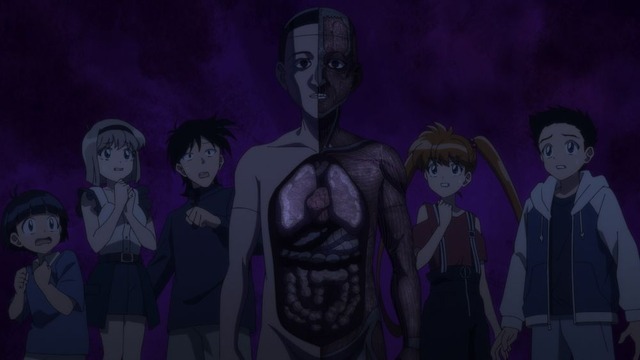 アニメ『地獄先生ぬ～べ～』第2話「真夜中の優等生」先行場面カット（C）真倉翔・岡野剛／集英社・童守小学校卒業生一同