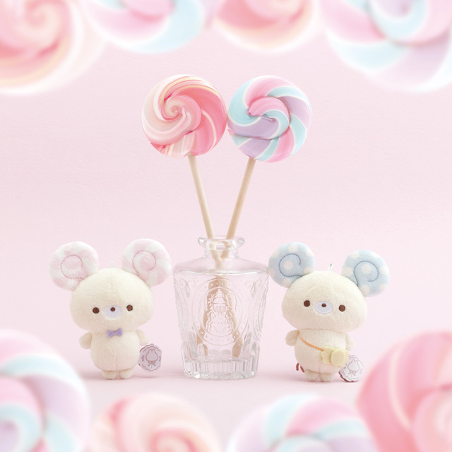 「ぶらさげぬいぐるみ チューポップキャンディ」各種（C）2025 SAN-X CO., LTD. ALL RIGHTS RESERVED.