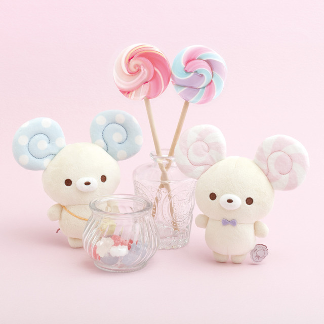 「ぬいぐるみ チューポップキャンディ」各種（C）2025 SAN-X CO., LTD. ALL RIGHTS RESERVED.