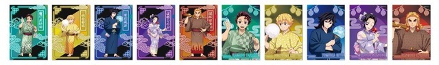 アニメ『鬼滅の刃』漆ノ章 in ナムコ キャンペーンのデジタルミニゲーム景品C賞「イラストシート」