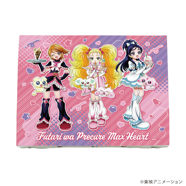 「GiGOコラボカフェ　ふたりはプリキュア Max Heart」キャンバスボード（C）東映アニメーション（C）GENDA GiGO Entertainment Inc. All rights reserved.