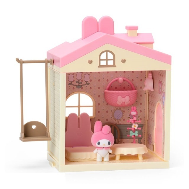 「Netflixオリジナルアニメ My Melody ＆ Kuromiデザインシリーズ」ドールハウス（マイメロディ）（C）Netflix. Used with permission.（C）2025 SANRIO CO.,LTD.