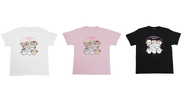「ちいかわパーク」でしか手に入らない、限定グッズ（一部）