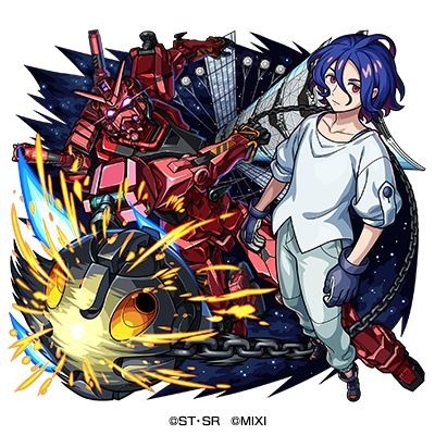 火属性 ★6 シュウジ・イトウ＆赤いガンダム （獣神化） CV：土屋神葉