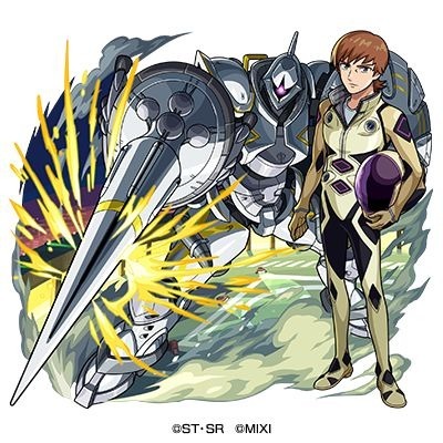 光属性 ★5 エグザベ・オリベ＆エグザベ専用ギャン(ハクジ装備) （進化） CV：山下誠一郎