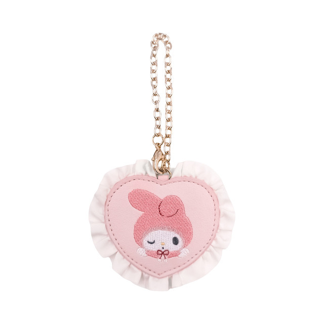 マイメロディ＆クロミ「エンジェルシリーズ」キーホルダー　エンジェル　マイメロディ50th（C）2025 SANRIO CO., LTD. APPROVAL NO. L662014