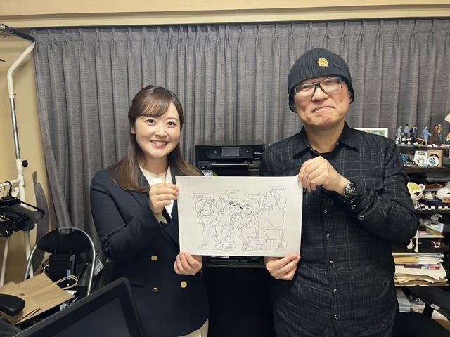 水卜麻美アナウンサー、青山剛昌