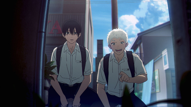 アニメ『光が死んだ夏』第4話「夏祭り」場面写真（C）モクモクれん／KADOKAWA・「光が死んだ夏」製作委員会