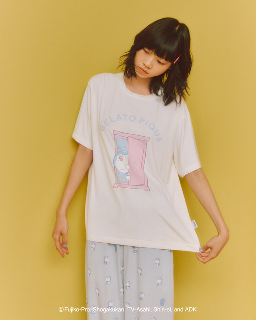 【ドラえもん】【レディース】総柄ロングパンツ