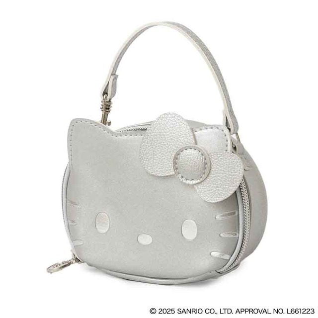 『HELLO KITTY × BRILMY リップが縦に収納できる ズボラに優しいミニコスメポーチ BOOK SILVER ver. SPECIAL PACKAGE.』　