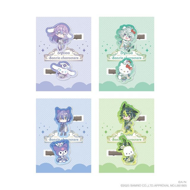 「Dytica×サンリオキャラクターズ」ヘアクリップ