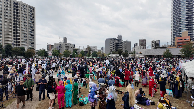 ＜昨年の「池袋ハロウィンコスプレフェス2024」の様子＞会場の様子