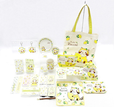 ホワイトデーのプレゼントにも ラスカル の レモンデザイン グッズをキデイランド他で先行発売決定 4枚目の写真 画像 超 アニメディア