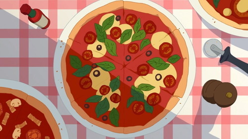 ガロとリオと一緒にピザを食べたい そんなあなたに朗報です インフェルノヴォルケーノ マルゲリータメガマックスピザ 完全再現 コヤマシゲト 描き下ろしイラスト付きレシピプレゼント Abc Cooking Studio コラボ決定 3枚目の写真 画像 超 アニメディア