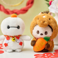 ディズニー」プーさん＆スティッチが2026年の干支・うまに変身!? 鏡餅