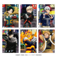 ヒロアカ」夜の渋谷に佇むデクたちの描き下ろし！「東急グループ