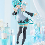 初音ミク シナモロール コラボフィギュア まとめ売り お揃いのリボンと髪型で笑顔のポーズ♪ 初音ミク×シナモンのコラボ