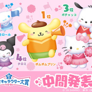 2026年サンリオキャラクター大賞」中間順位発表！ポムポムプリンが