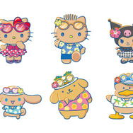 サンリオ」日焼けしたポムポムプリン、シナモロール、クロミたちが登場