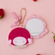 サンリオ」マイスウィートピアノの誕生日をお祝い☆ いちご頭巾が マイスウィートピアノ スライドミラーチャーム