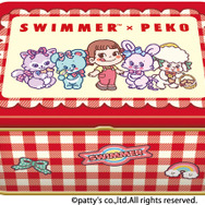 不二家」ペコちゃん×「SWIMMER」がコラボ！ 可愛すぎる平成レトロ風