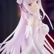 う、美しい…！「リゼロ」エミリアがウェディングドレス姿で立体化