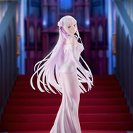 う、美しい…！「リゼロ」エミリアがウェディングドレス姿で立体化