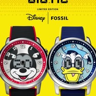 ディズニーの腕時計 ディズニー」ミッキー＆ドナルドの目が動く！遊び心あふれる限定腕時計